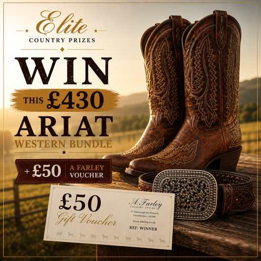 Won This £430 Ariat Western Bundle – Casanova Boots, Belt & £50 Voucher