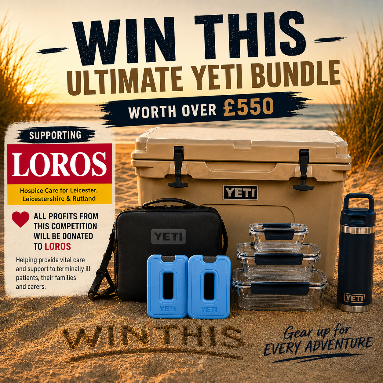 Won Ultimate YETI Bundle Worth Over £550