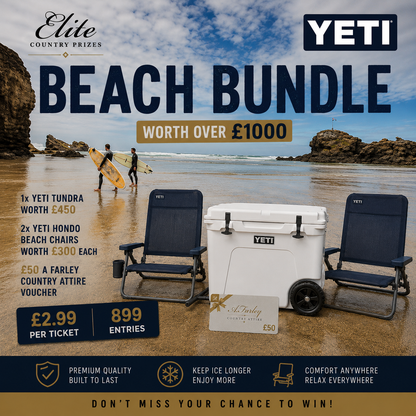 Won An Amazing YETI Beach Bundle Worth Over £1000!