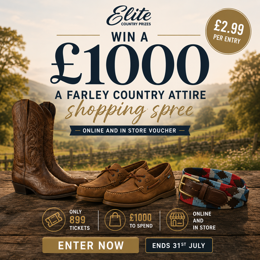Win a £1000 A Farley Country Attire Shopping Spree