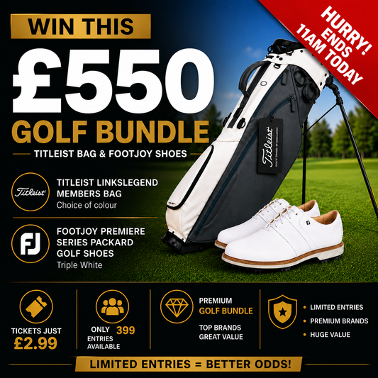Won - Titleist LinksLegend Golf Bag & FootJoy Premiere Series Shoes (Worth £550)